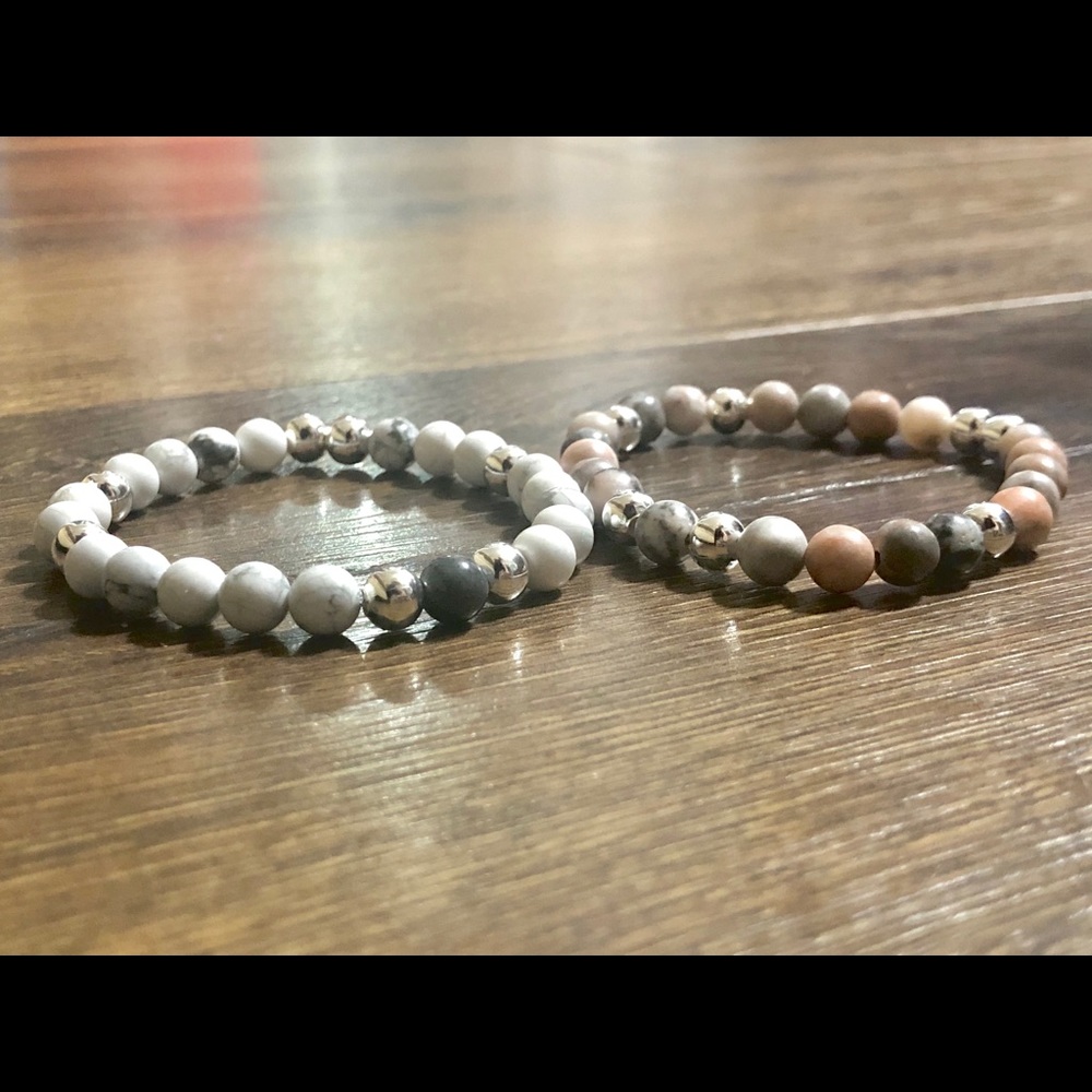 Handmade beaded bracelets